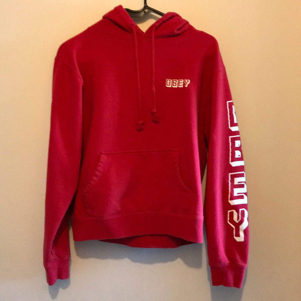 Obey hoodie women’s large